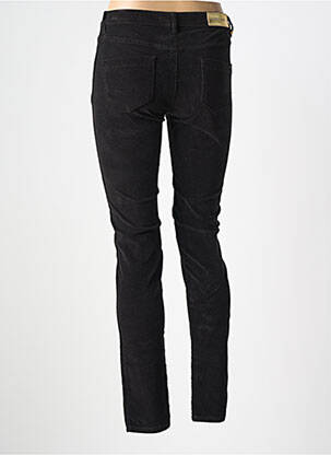 Pantalon slim elasticitate mărime normală negru COUTURIST femeie
