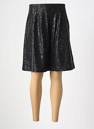 Fustă scurtă buzunare negru COUTURIST femeie