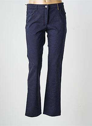 Pantalon slim buzunare albastru COUTURIST femeie