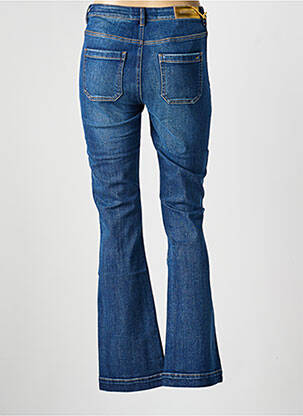 Blugi bootcut buzunare albastru COUTURIST femeie