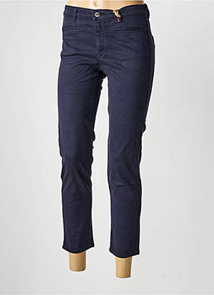 Pantalon slim buzunare albastru COUTURIST femeie