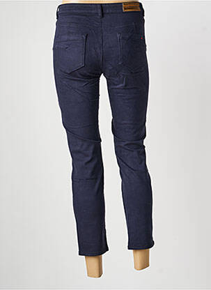 Pantalon slim buzunare albastru COUTURIST femeie