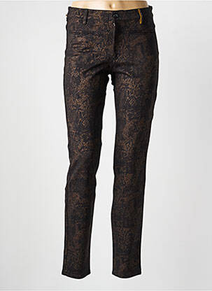 Pantalon slim buzunare negru COUTURIST femeie