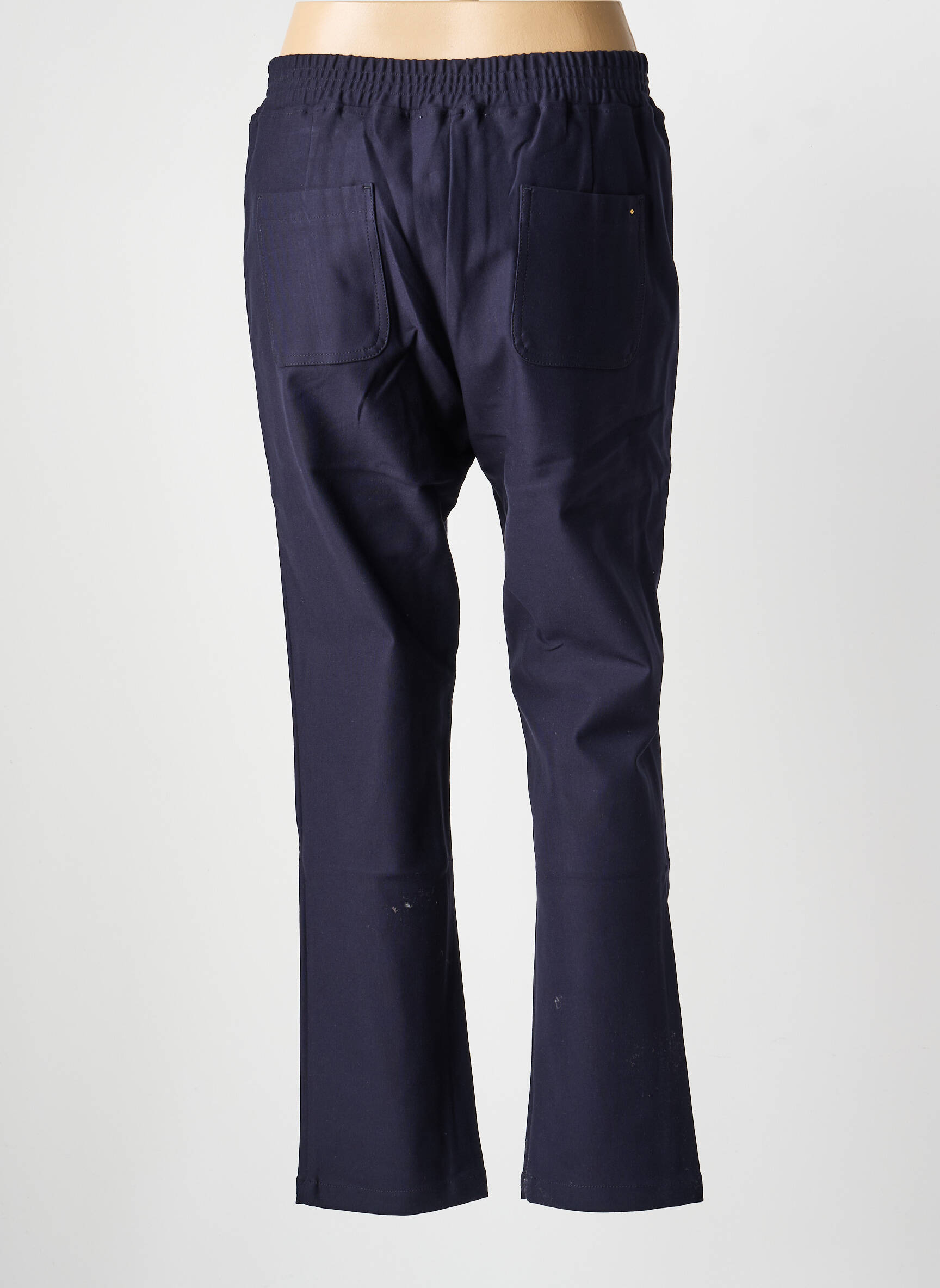 Pantalon slim buzunare albastru COUTURIST femeie