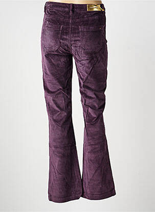 Pantalon evazat mărime normală mărime normală violet COUTURIST femeie