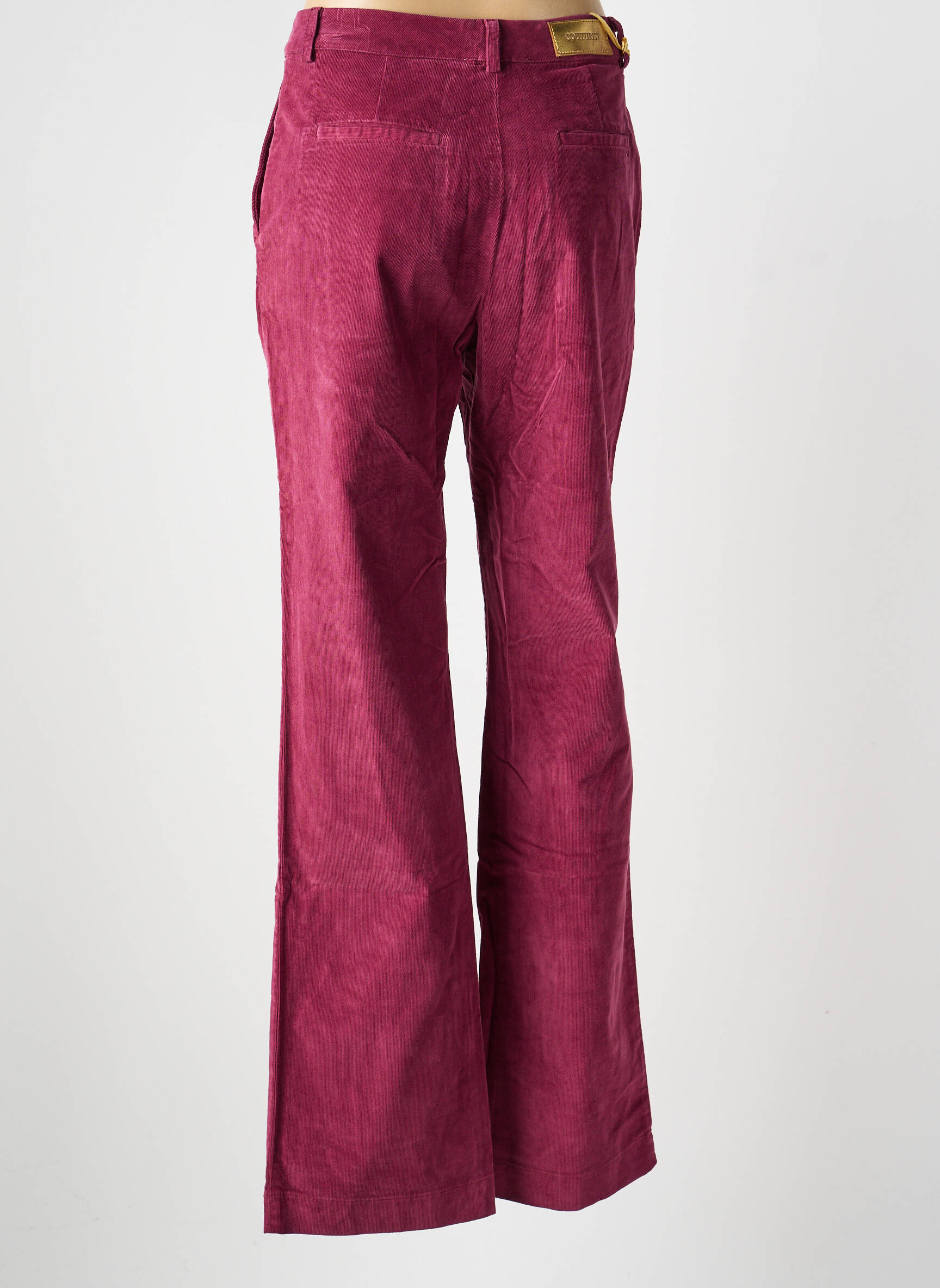 Pantalon evazat elasticitate mărime normală violet COUTURIST femeie
