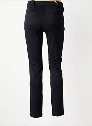 Pantalon chino închidere cu fermoar sub clapetă cu nasturi mărime normală negru COUTURIST femeie