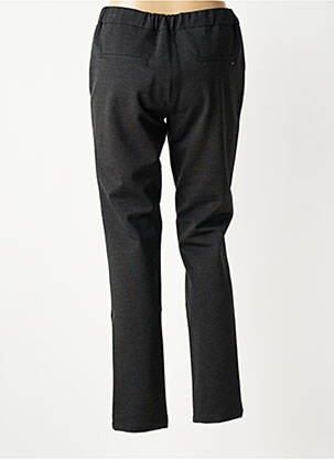 Pantalon chino închidere cu fermoar sub clapetă cu nasturi mărime normală gri COUTURIST femeie