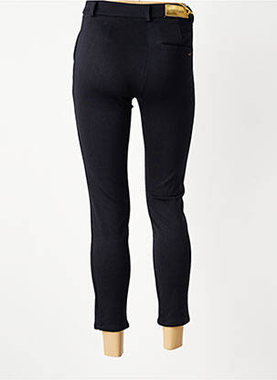 Pantalon 7/8 elasticitate mărime normală negru COUTURIST femeie