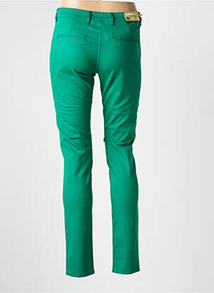 Pantalon slim buzunare verde închis COUTURIST femeie