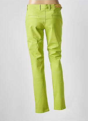 Pantalon slim buzunare verde COUTURIST femeie