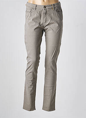 Pantalon slim buzunare gri COUTURIST femeie