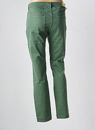 Pantalon slim buzunare verde COUTURIST femeie