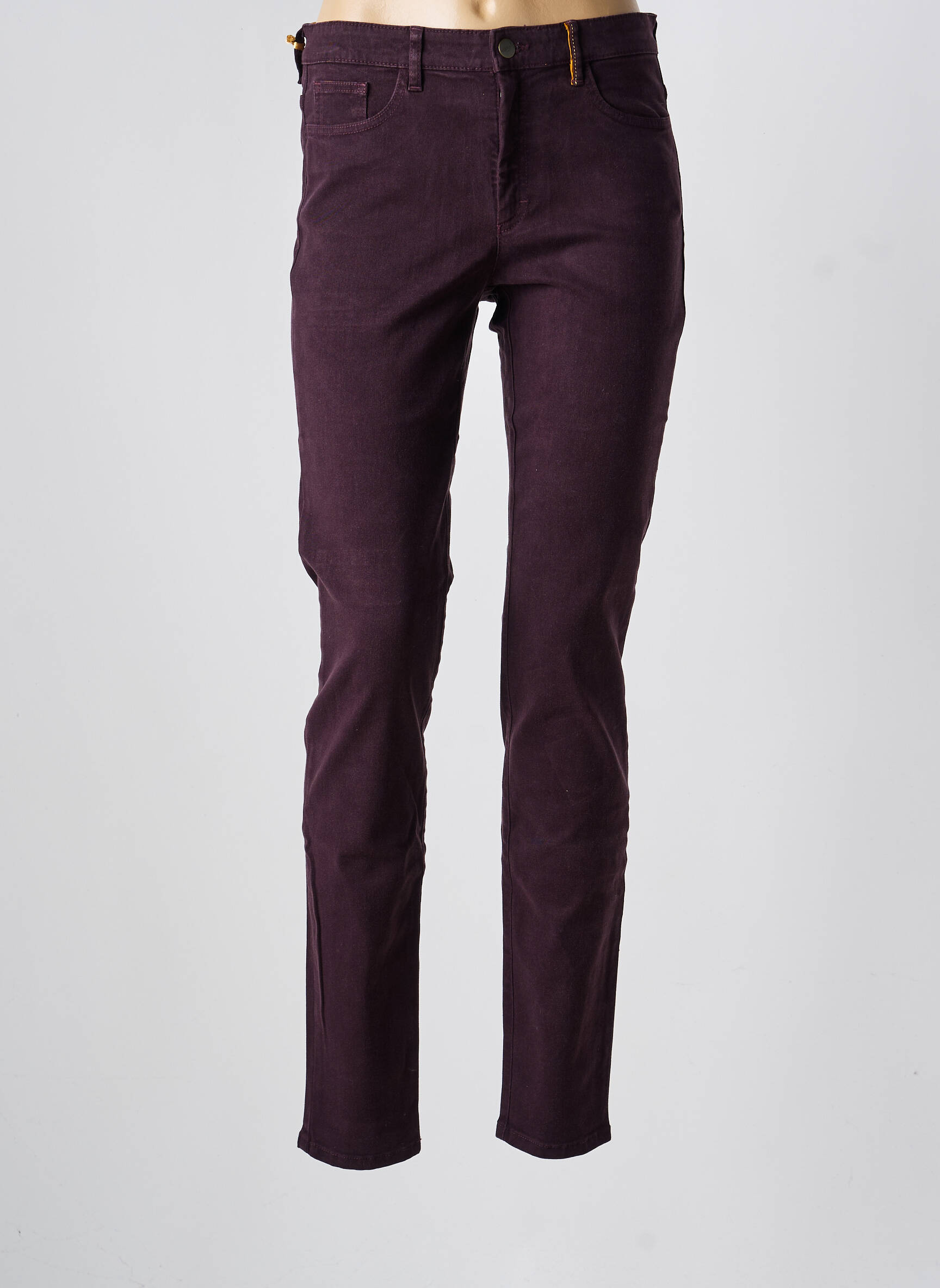 Pantalon slim buzunare violet COUTURIST femeie