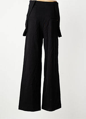 Pantalon evazat croială evazată negru COUTURIST femeie