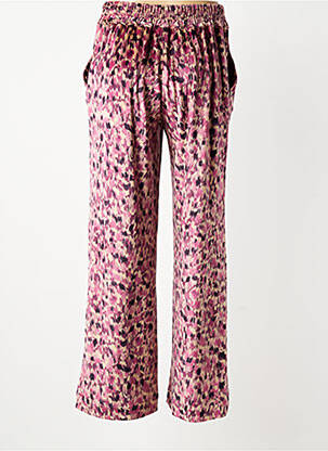 Pantalon drept talie elastică violet COUTURIST femeie