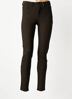 Pantalon slim buzunare negru COUTURIST femeie