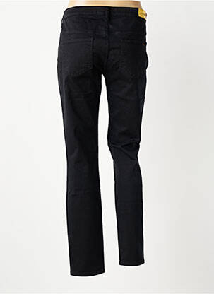 Pantalon slim țesătură poplin mărime normală negru COUTURIST femeie