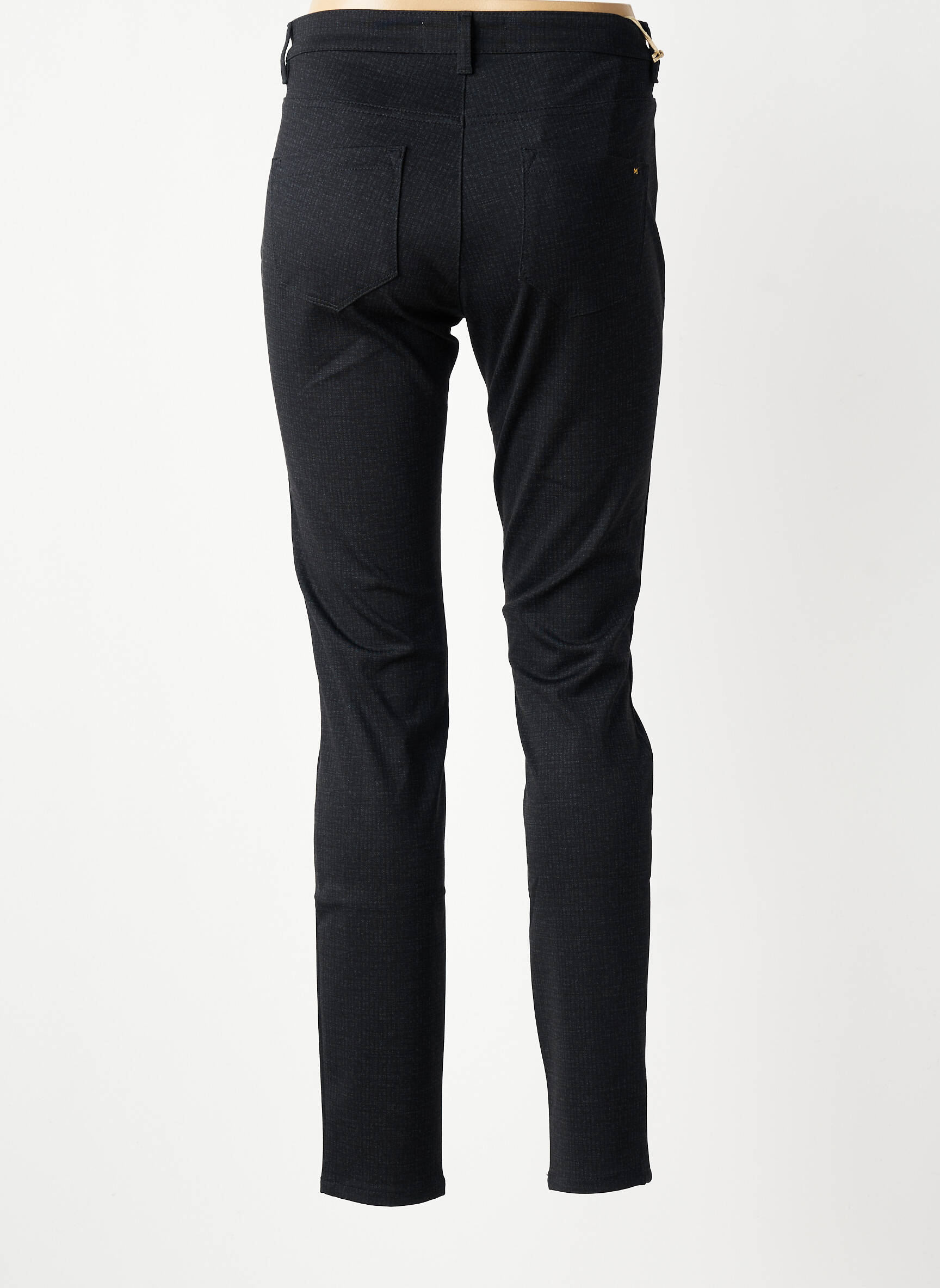 Pantalon slim buzunare negru COUTURIST femeie