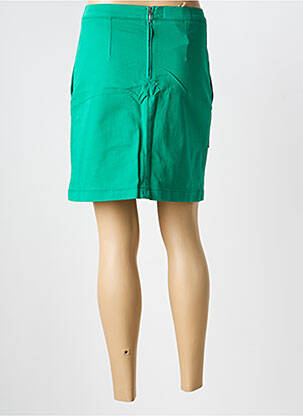 Fustă scurtă buzunare verde COUTURIST femeie