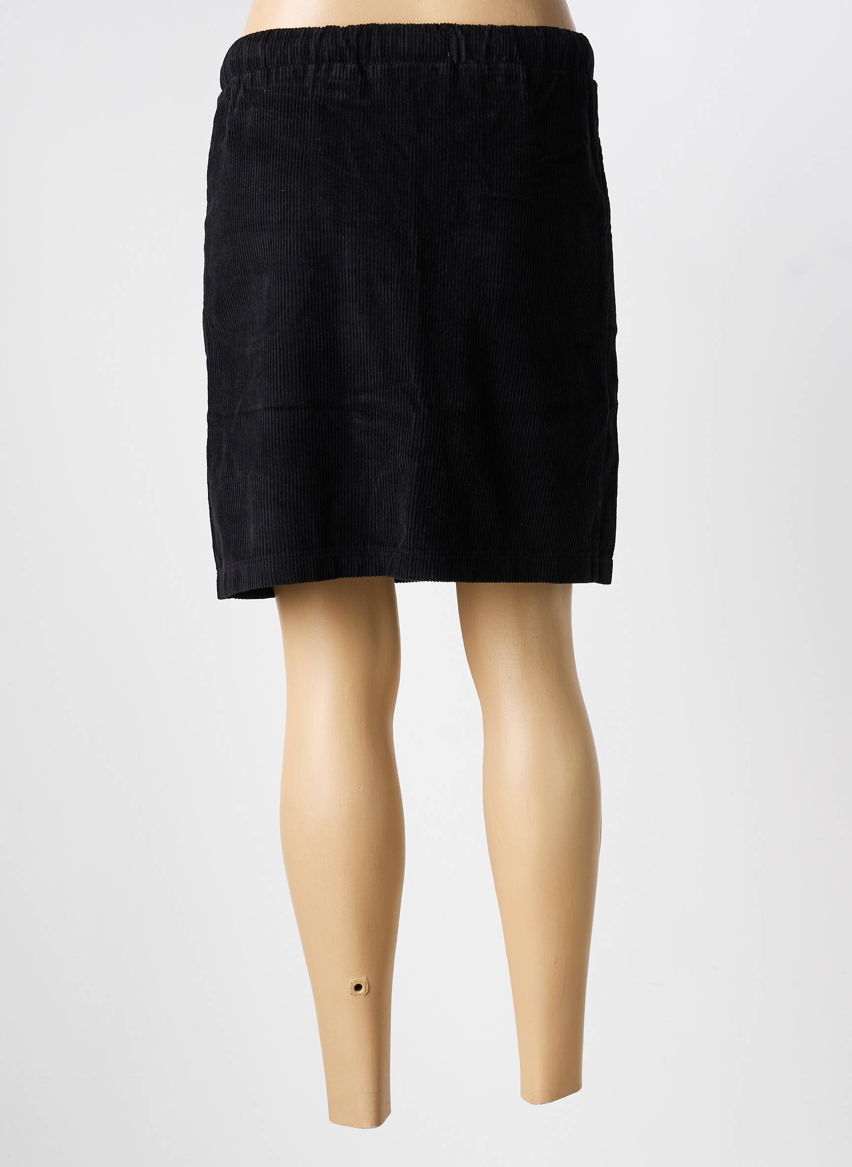 Fustă scurtă buzunare negru COUTURIST femeie