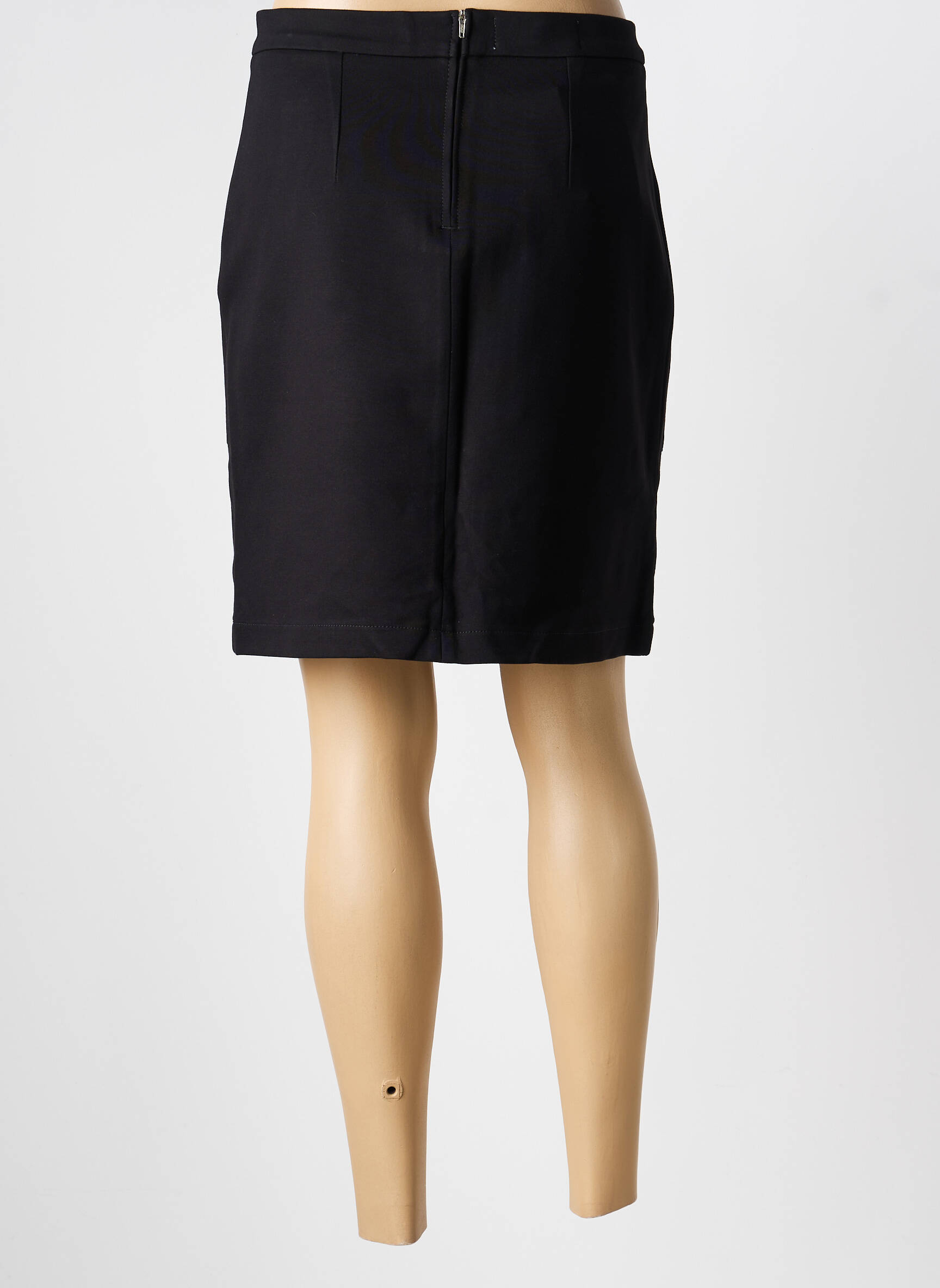 Fustă scurtă buzunare negru COUTURIST femeie
