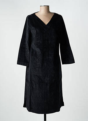 Rochie midi mâneci lungi mâneci lungi negru COUTURIST femeie