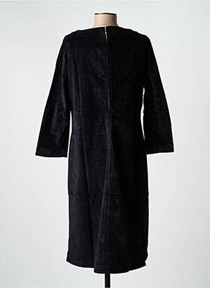 Rochie midi mâneci lungi mâneci lungi negru COUTURIST femeie