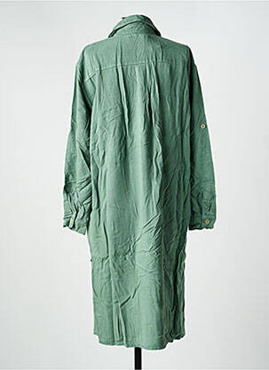 Rochie midi mâneci lungi mâneci lungi verde COUTURIST femeie