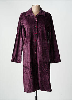 Rochie midi mâneci lungi mâneci lungi violet COUTURIST femeie