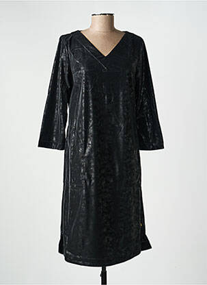 Rochie midi mâneci lungi mâneci lungi negru COUTURIST femeie