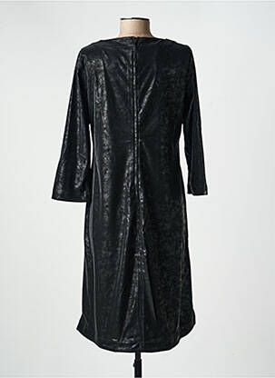 Rochie midi mâneci lungi mâneci lungi negru COUTURIST femeie