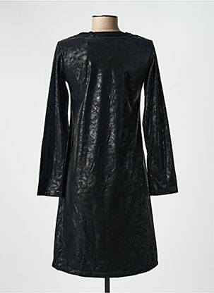 Rochie midi mâneci lungi mâneci lungi negru COUTURIST femeie