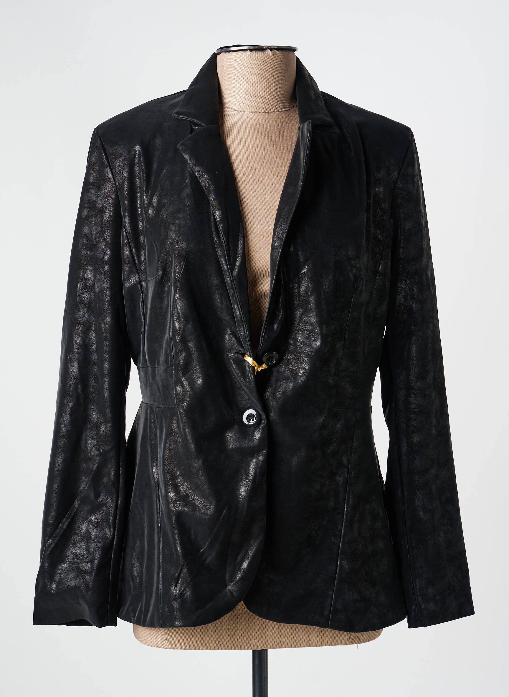 Sacou buzunare negru COUTURIST femeie