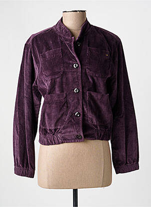 Jachete casual buzunare violet COUTURIST femeie