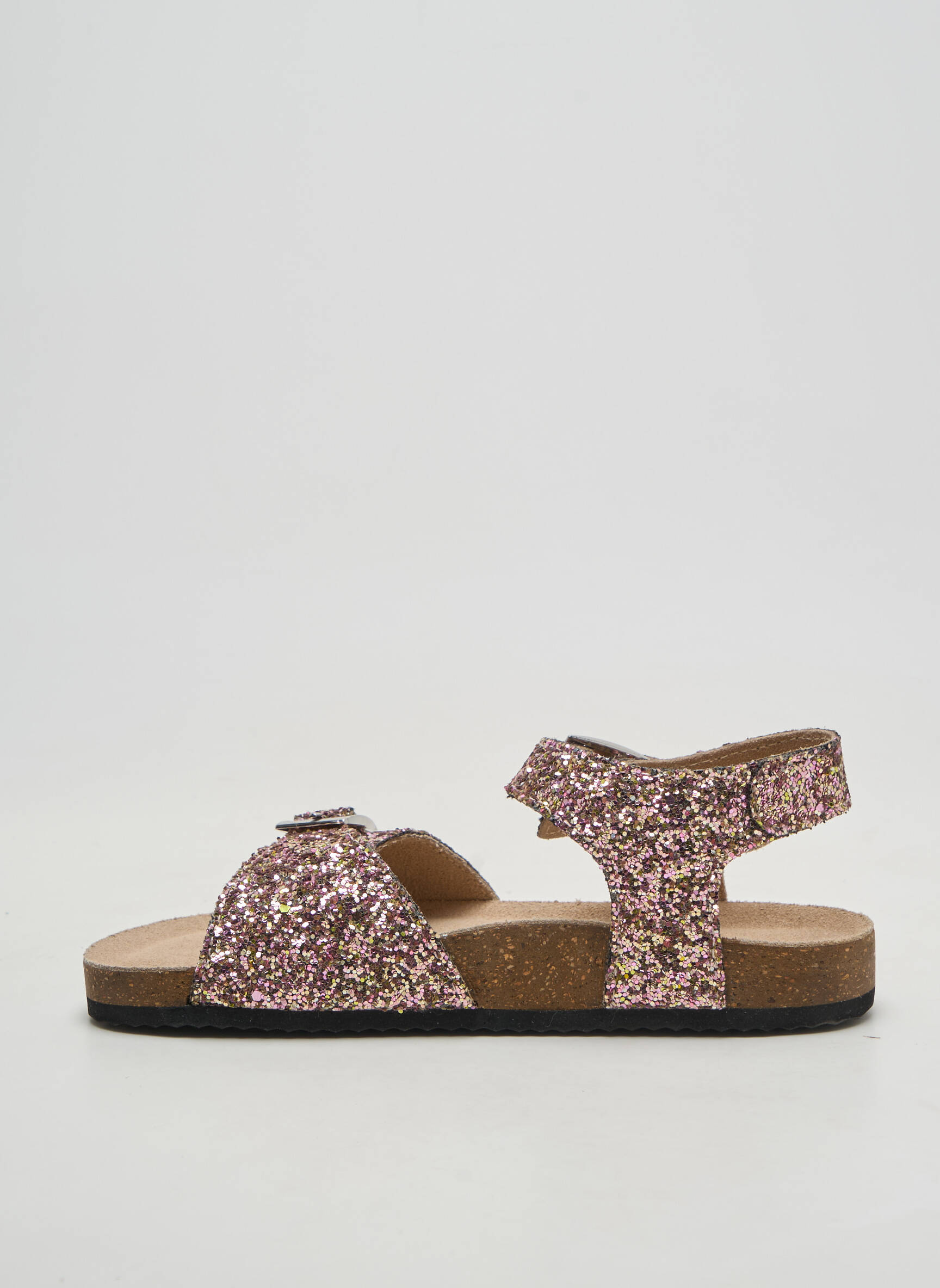 Sandale/pantofi decupați vârf rotund vârf rotund roz L'ATELIER TROPÉZIEN fată
