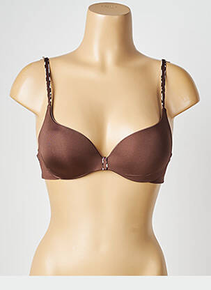 Sutien top sutien push-up top sutien push-up maro CHANTELLE femeie