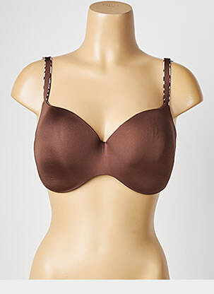Sutien top sutien push-up top sutien push-up maro CHANTELLE femeie