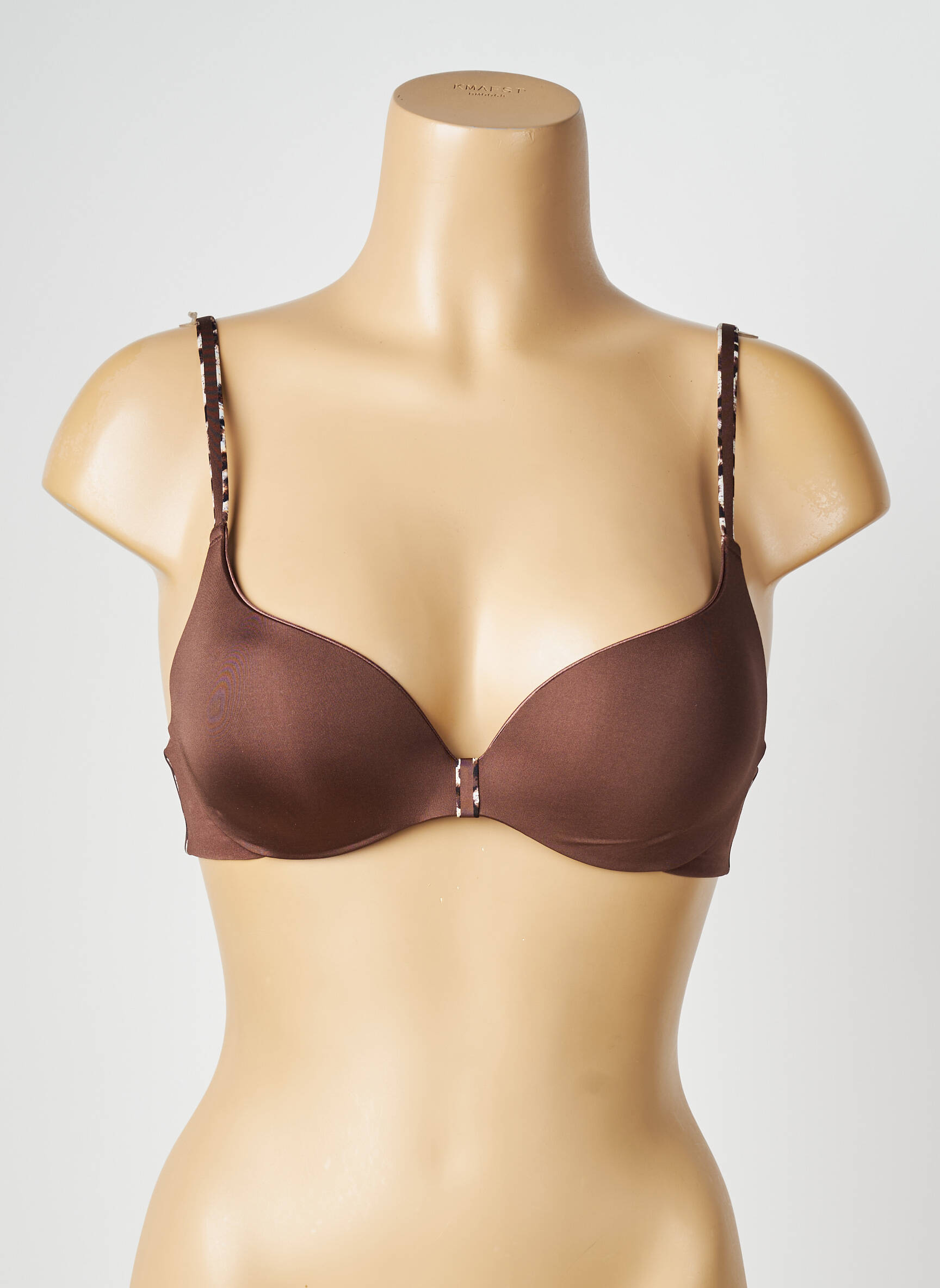 Sutien top sutien push-up top sutien push-up maro CHANTELLE femeie