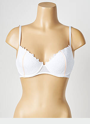 Sutien bretea multi poziție top sutien modelat alb PASSIONATA femeie