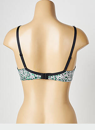 Sutien broderie sutien cupe întregi cu decolteu înalt negru PASSIONATA femeie
