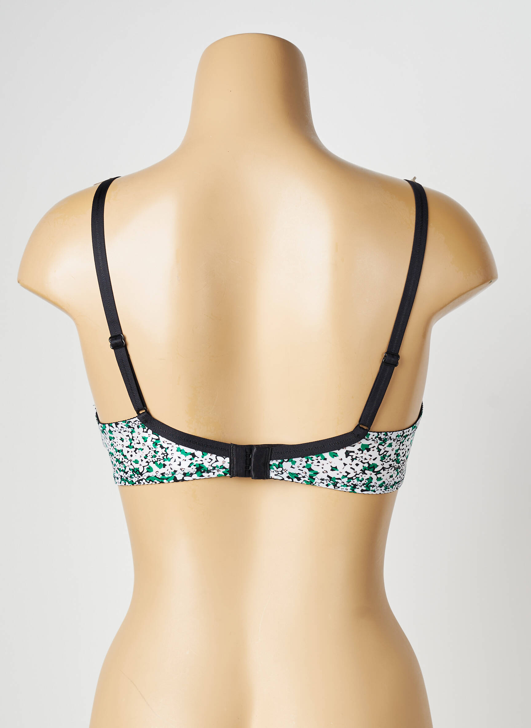 Sutien broderie sutien cupe întregi cu decolteu înalt negru PASSIONATA femeie