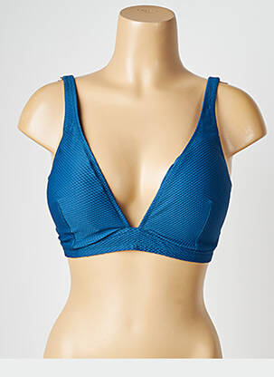 Sutien de costum de baie top triunghiuri top triunghiuri albastru PRINCESSE TAM-TAM femeie