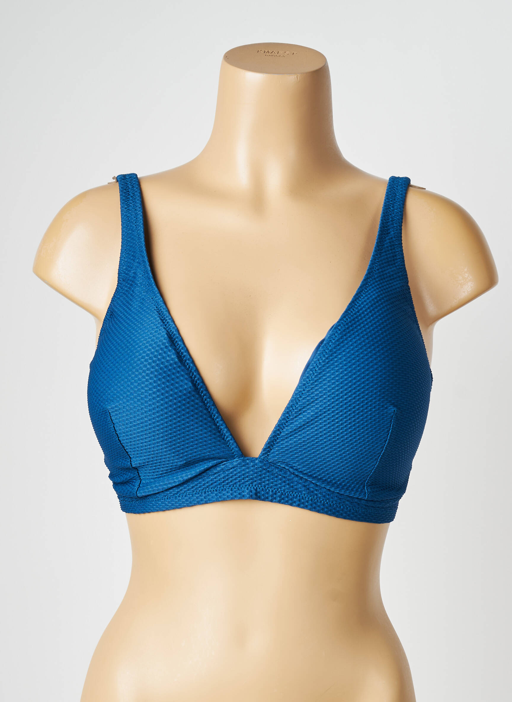 Sutien de costum de baie top triunghiuri top triunghiuri albastru PRINCESSE TAM-TAM femeie