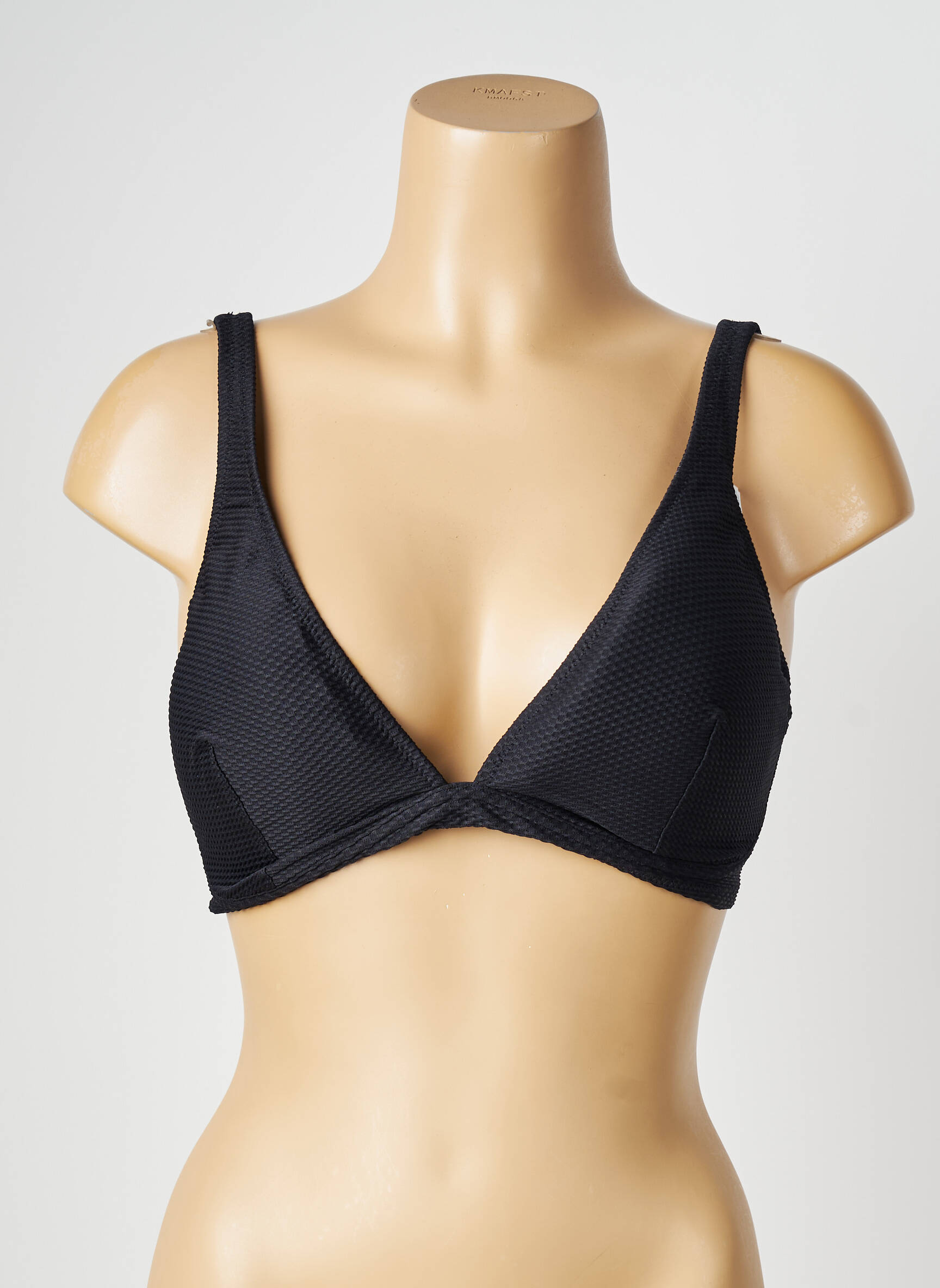 Sutien de costum de baie top triunghiuri top triunghiuri negru PRINCESSE TAM-TAM femeie