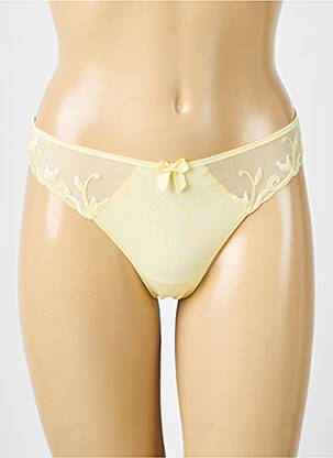 Tanga elasticitate galben SIMONE PERELE femeie