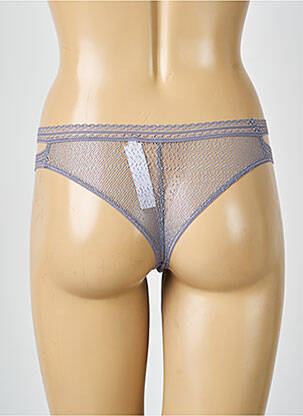 Tanga broderie violet PASSIONATA femeie