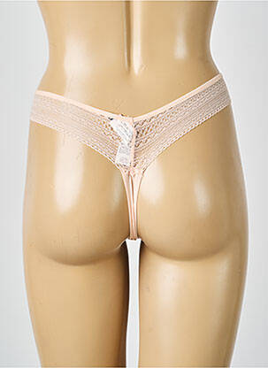 Tanga microfibre roz PASSIONATA femeie