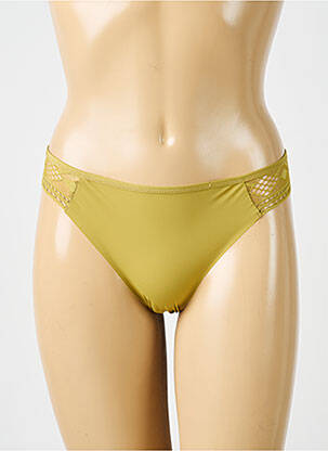 Tanga elasticitate verde PASSIONATA femeie