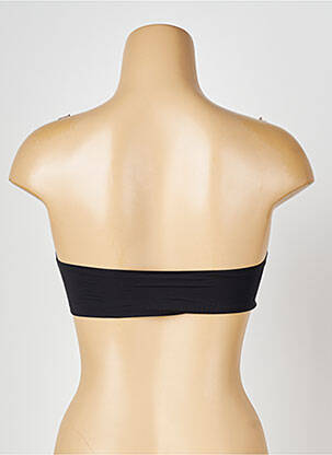 Sutien efect material satinat top bentiță negru PASSIONATA femeie